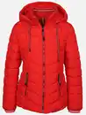 Bild 1 von Damen Steppjacke mit Kapuze Rot