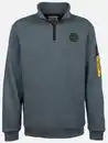 Bild 1 von Herren Sweattroyer mit Srtuktur Blau