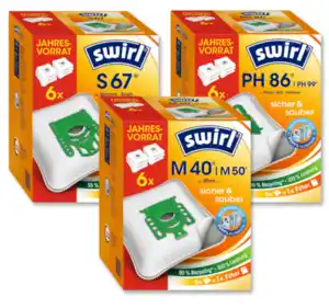 SWIRL Staubfilterbeutel-Jahrespackung*