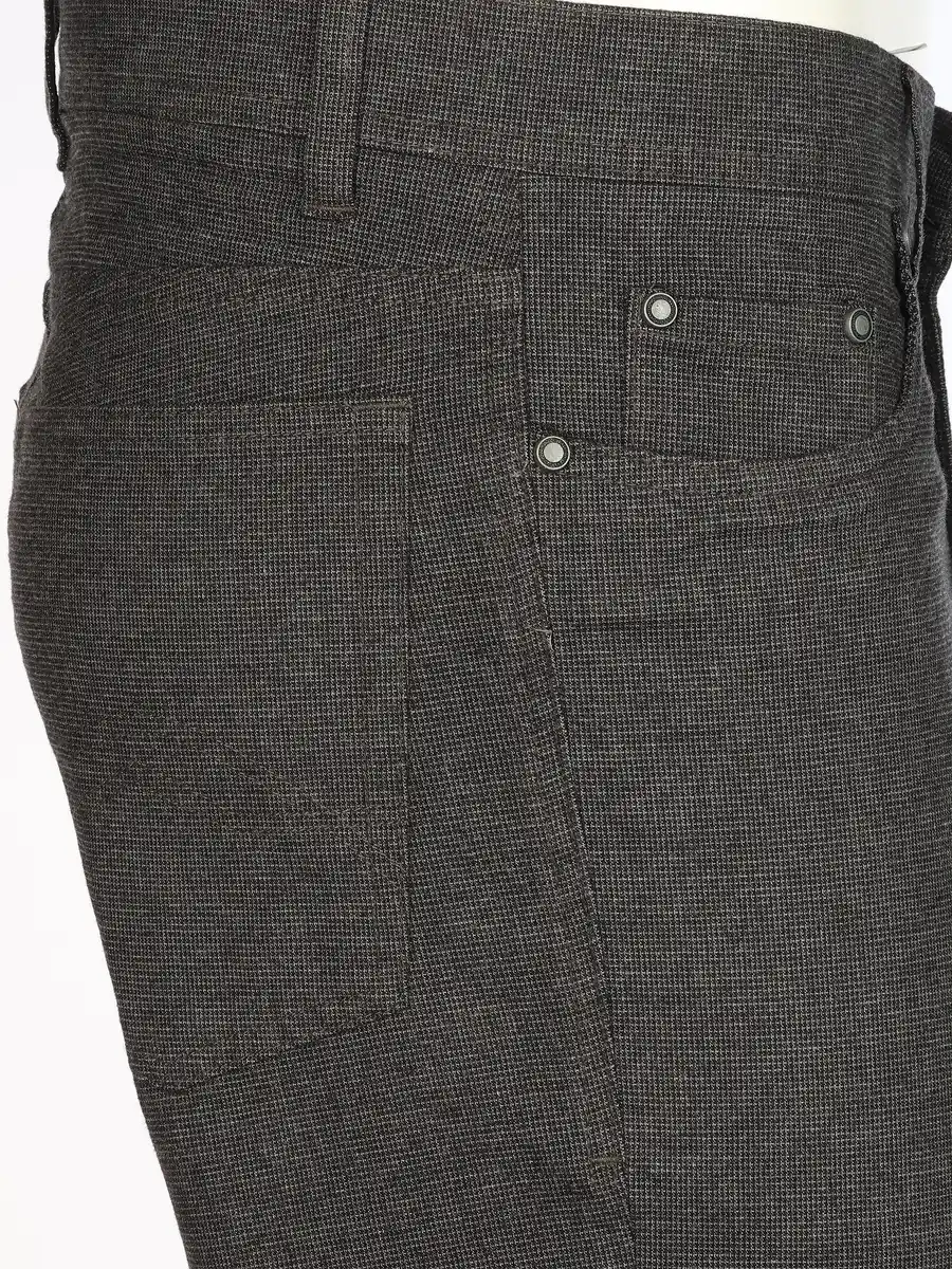 Bild 4 von Herren Stoffhose in Wolloptik Grau