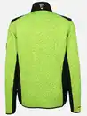 Bild 2 von Herren Strickfleecejacke mit vielen Details Gelb