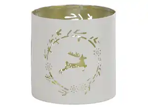 Windlicht „Hirsch“ Metall