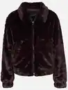 Bild 1 von Damen Kunstfell Jacke in kurzer Form Rot