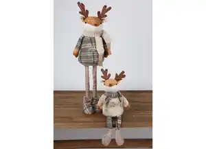 Rentierfigur Kantenhocker versch. Designs