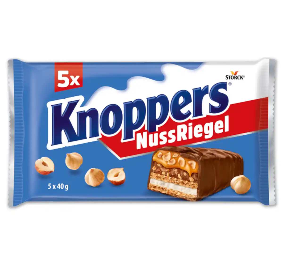 Bild 1 von STORCK Knoppers Riegel*