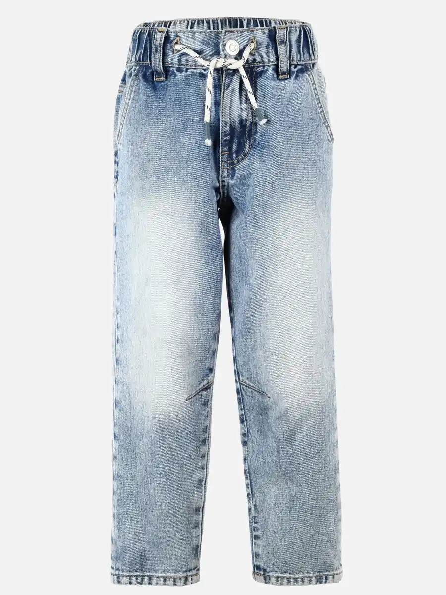 Bild 1 von Jungen Jeans mit verstellbarem Taillenbund Blau