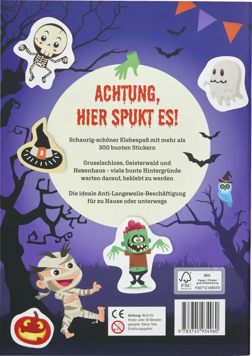 Bild 2 von IDEENWELT Stickerbuch Halloween