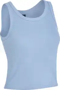 IDEENWELT Top mit integriertem BH hellblau Gr. L