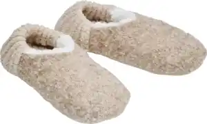 IDEENWELT Kuschel-Ballerina beige Gr. 37/38