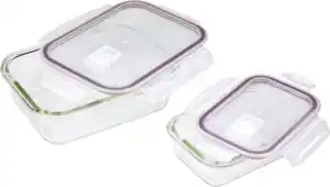 IDEENWELT Mikrowellengeschirr 2er Set