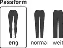 Bild 3 von IDEENWELT Damen Formleggings schwarz Gr. S (36/38)