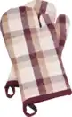 Bild 1 von IDEENWELT Ofenhandschuhe 2-teilig rotes Karo