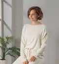 Bild 3 von IDEENWELT Strickpullover vanille Gr. L