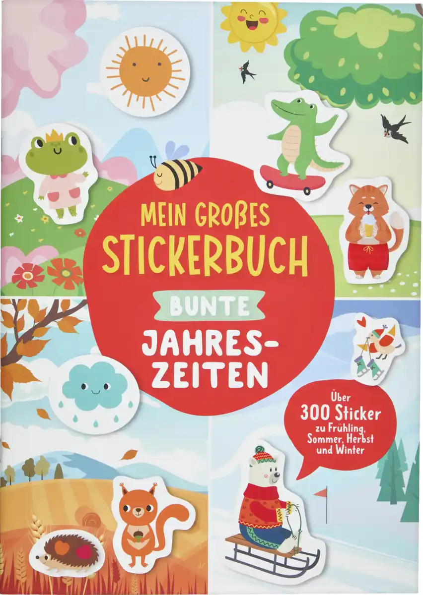 Bild 1 von IDEENWELT Stickerbuch Jahreszeiten