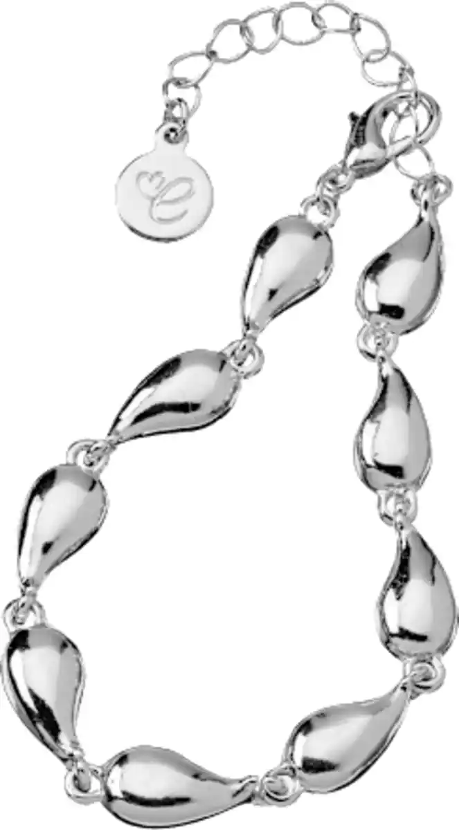 Bild 3 von ebelin Armband Tropfen, Silber-Optik, 1 St