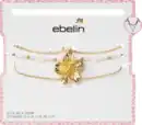 Bild 2 von ebelin Halsketten mit Blume & Perlen, 3 St