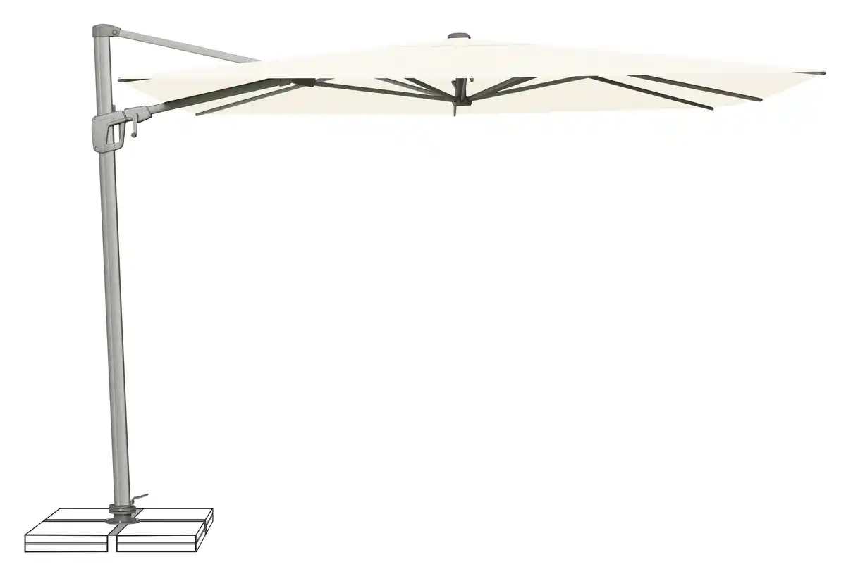 Bild 1 von Suncomfort Sonnenschirm Sunflex beige 300 x 300 cm