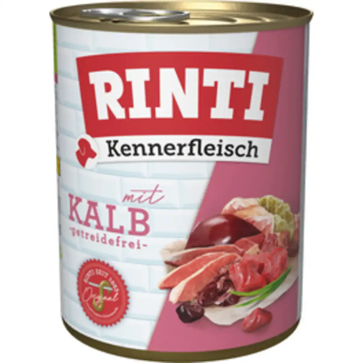 Bild 2 von RINTI Hunde-Nassfutter »Kennerfleisch«, Kalb, 1 Dose