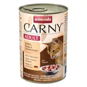 animonda CARNY Katzen-Nassfutter »Carny«, Huhn/Pute/Ente, 400 g