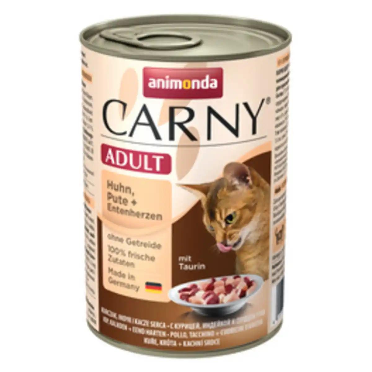 Bild 1 von animonda CARNY Katzen-Nassfutter »Carny«, Huhn/Pute/Ente, 400 g