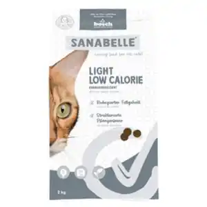 SANABELLE Katzentrockenfutter Sanabelle Care Light - Low Calorie, 2 kg