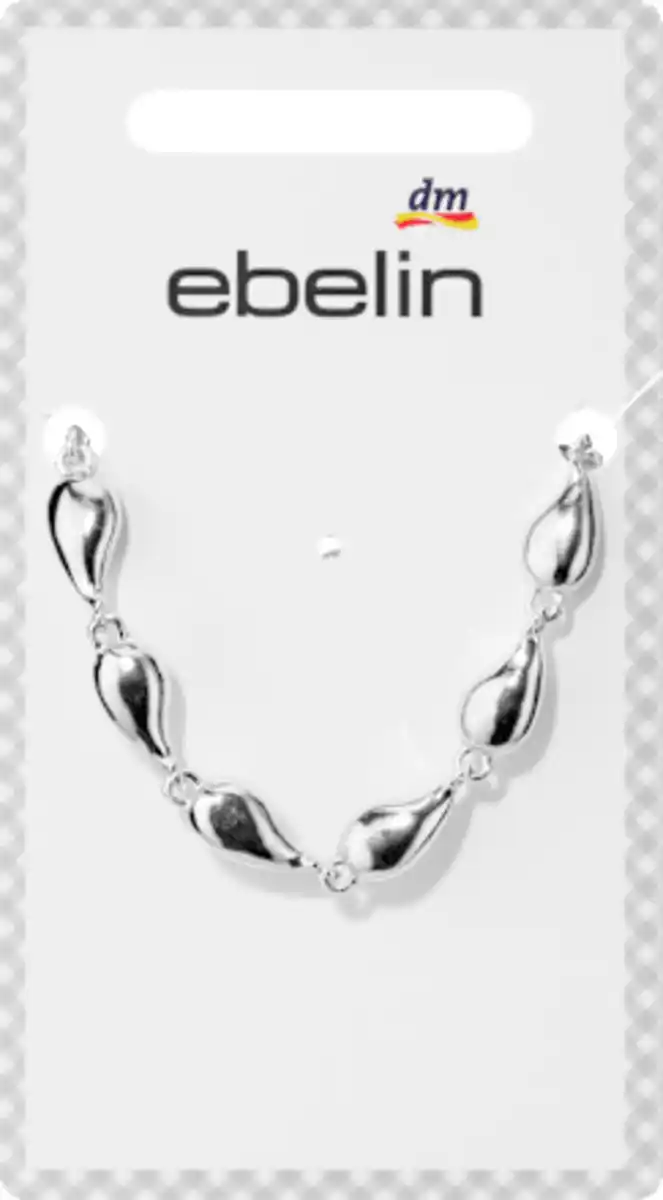 Bild 2 von ebelin Armband Tropfen, Silber-Optik, 1 St