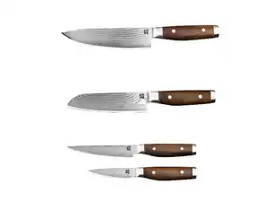 SILVERCREST® Premium-Messer, Andre Agassi, Nussbaumholz-Griff