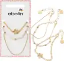 Bild 1 von ebelin Armbänder mit Blume & Perlen, 3 St