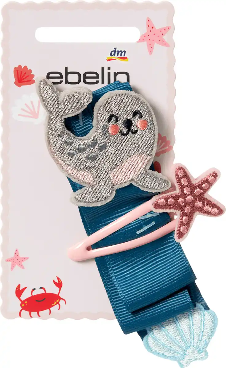 Bild 1 von ebelin Haarclip-Organizer mit Robbe 2tlg, 1 St