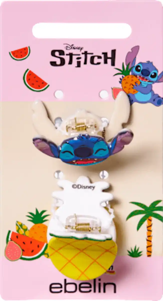 Bild 2 von ebelin Haarklammern inspiriert von Disney's Lilo & Stitch, 2 St