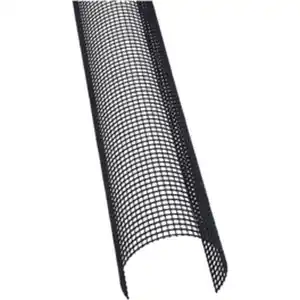 MARLEY Laubstop, Länge: 2000 mm, schwarz