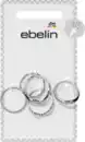 Bild 2 von ebelin Ringe Silber-Optik, 5 St