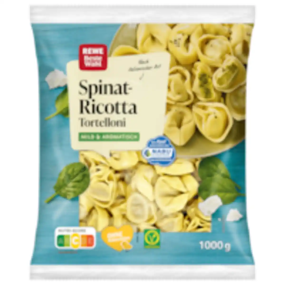 Bild 1 von REWE Beste Wahl Spinat-Ricotta Tortelloni