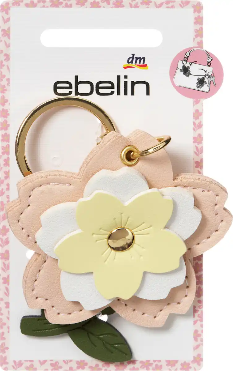 Bild 1 von ebelin Schlüssel- & Taschenanhänger Blume, 1 St