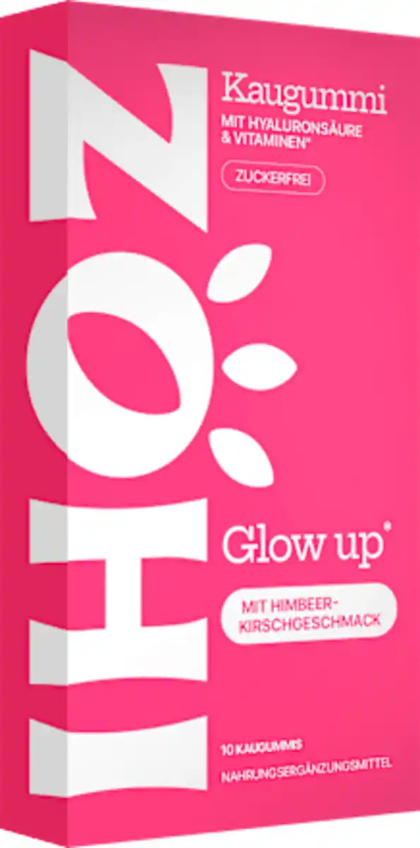 Bild 2 von ZOHI Kaugummi, Glow up Himbeer-Kirsche, zuckerfrei, 10 St
