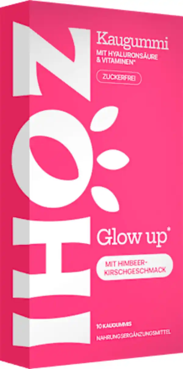 Bild 2 von ZOHI Kaugummi, Glow up Himbeer-Kirsche, zuckerfrei, 10 St