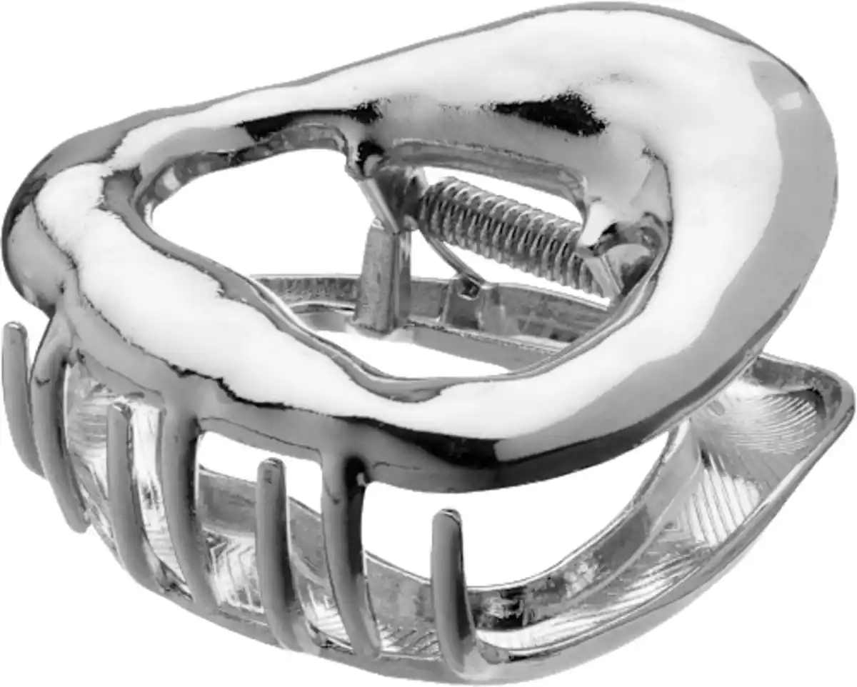 Bild 3 von ebelin Haarklammer organisch, Silber-Optik, 1 St