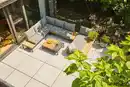 Bild 1 von Siena Garden Gartenmöbel-Set Alvida Aluminium/Holz inkl. Kissen mit Tablett 5-tlg.