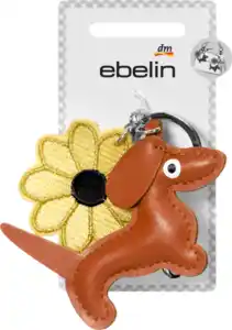 ebelin Schlüssel- & Taschenanhänger, Dackel & Sonnenblume, 1 St