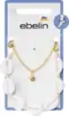 Bild 2 von ebelin Fußketten mit Muscheln, Gold-Optik, 2 St