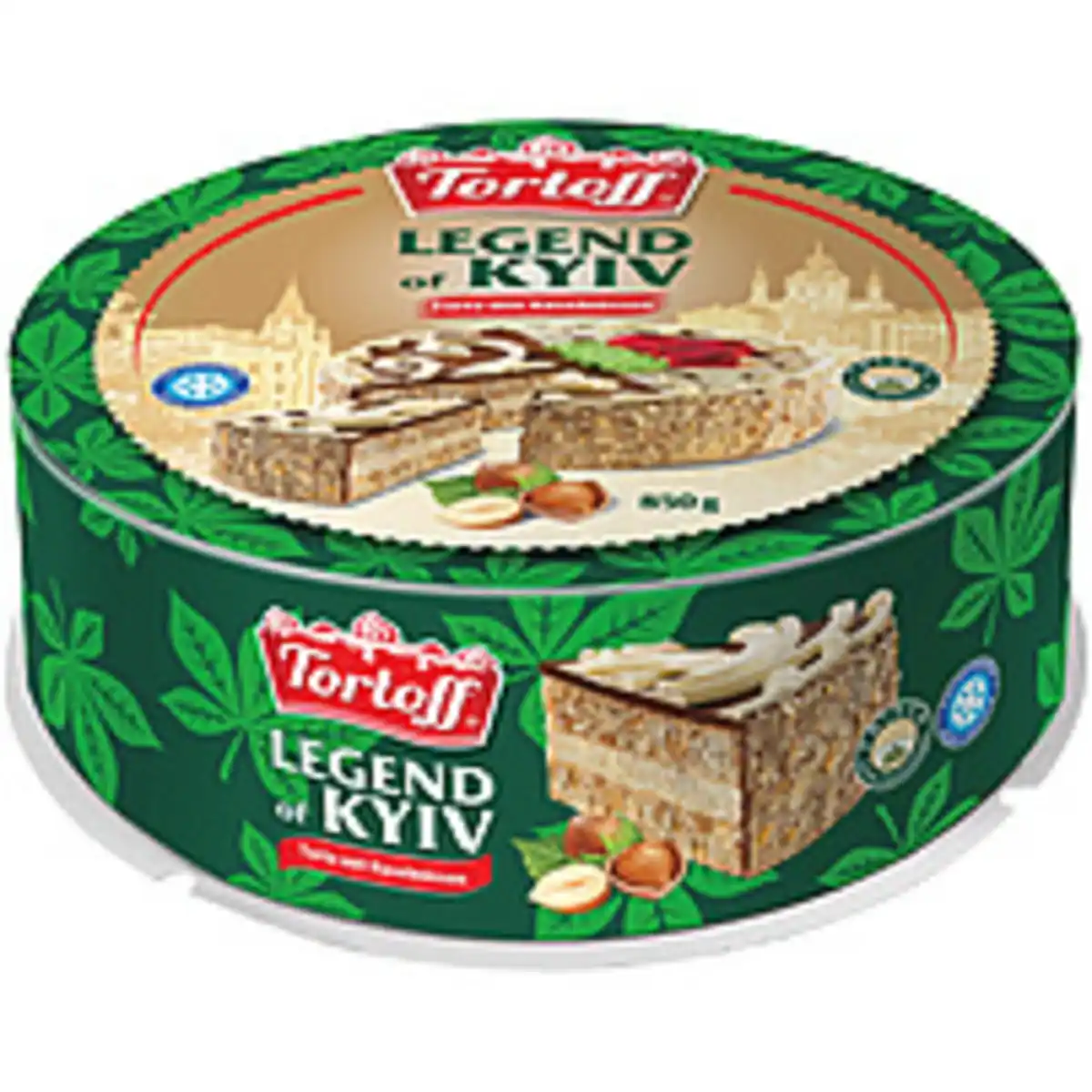 Bild 1 von "TORTOFF" Torte "Legend of Kyiv" mit Creme 57,7% und Haselnü...