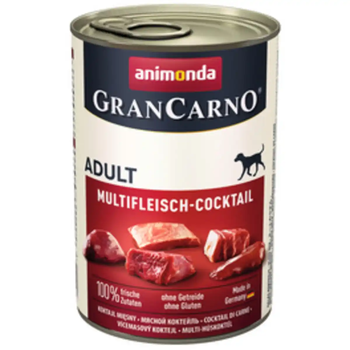Bild 1 von animonda GranCarno Hunde-Nassfutter »Adult«, Mulitfleisch-Cocktail, 400 g
