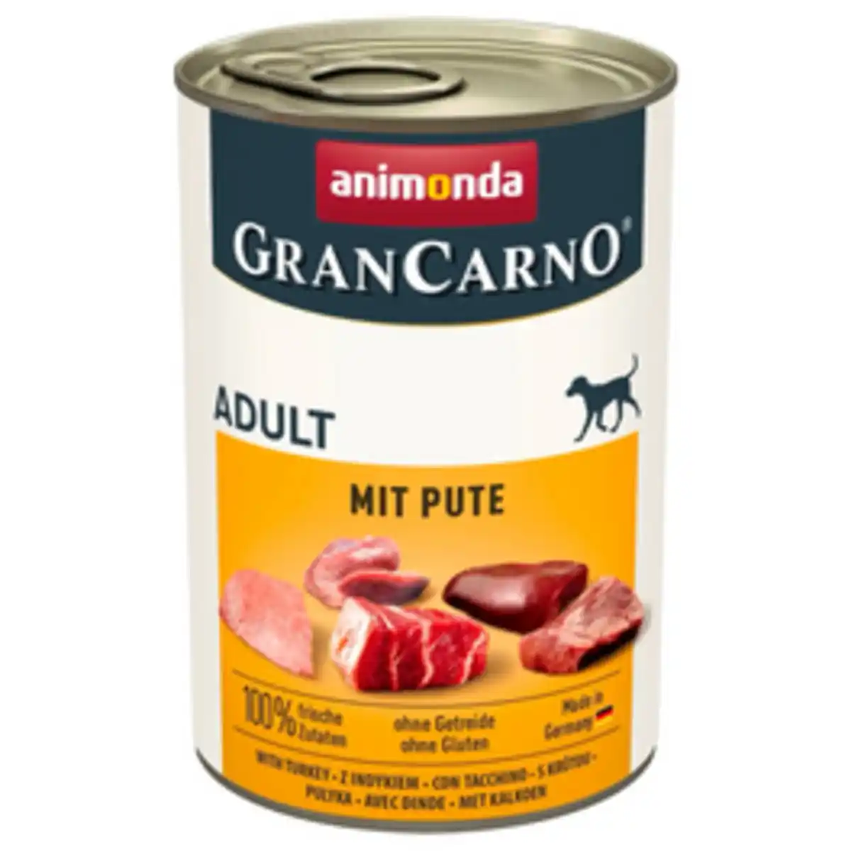 Bild 1 von animonda GranCarno Hunde-Nassfutter, Pute, 400 g, Adult