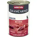Bild 1 von animonda GranCarno Hunde-Nassfutter, Junior, Pute, 400 g