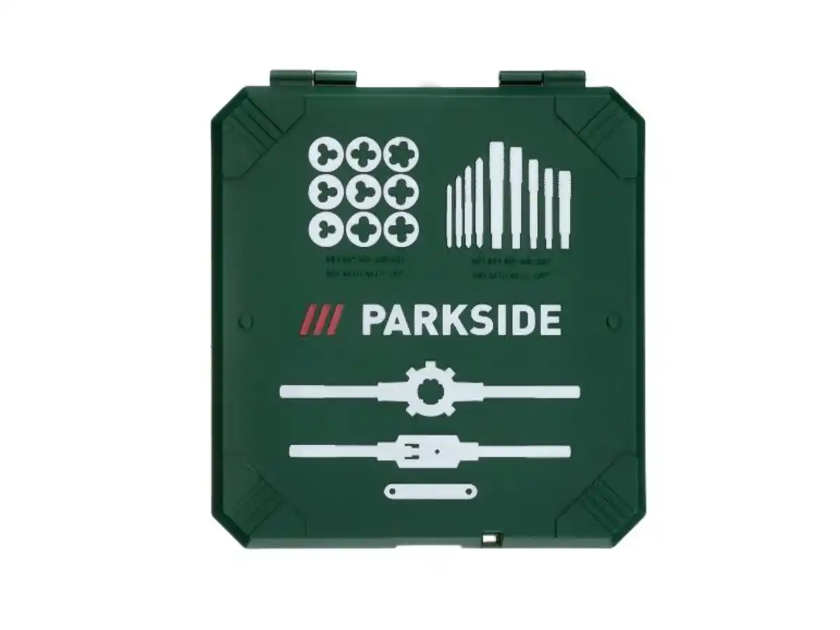Bild 2 von PARKSIDE® Gewindebohrer-Schneideisen-Set, 21-teilig