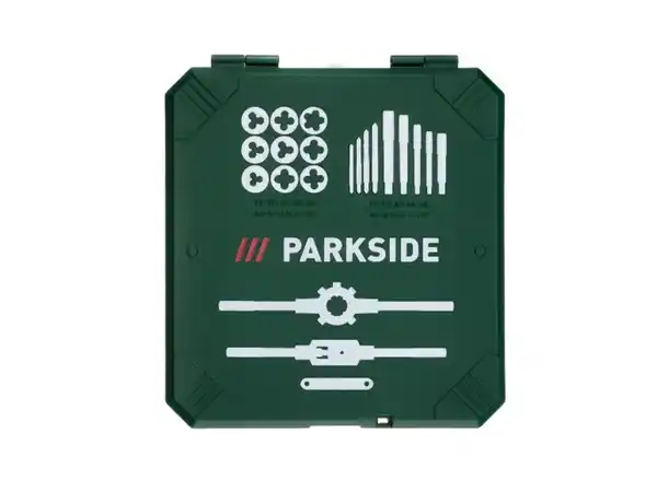 Bild 2 von PARKSIDE® Gewindebohrer-Schneideisen-Set, 21-teilig