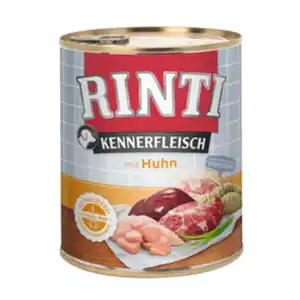 RINTI Hunde-Nassfutter »Kennerfleisch«, Huhn, 1 Dose