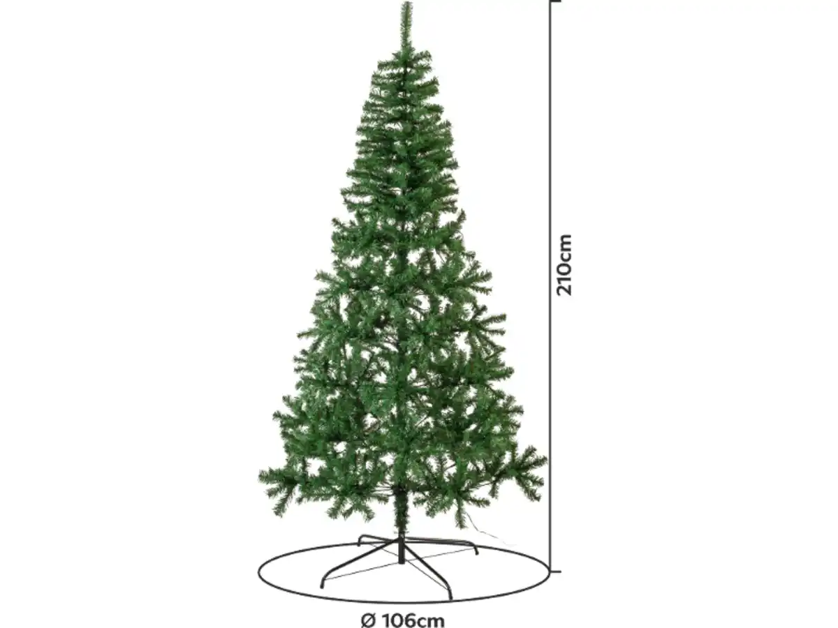 Bild 2 von LIVARNO® LED-Weihnachtsbaum, H 210