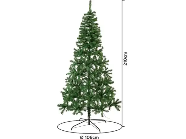 Bild 2 von LIVARNO® LED-Weihnachtsbaum, H 210