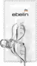 Bild 1 von ebelin Haarklammer Schleife, Silber-Optik, 1 St
